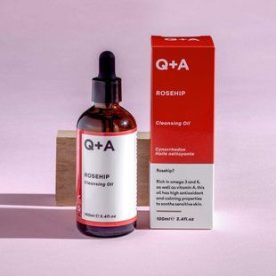 Очищуюча олія на основі шипшини Q+A Rosehip Cleansing Oil