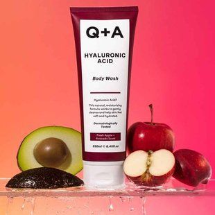 Очищувальний гель для тіла з гіалуроновою кислотою Q+A Hyaluronic Acid Body Wash