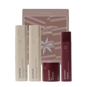Подарунковий набір для зволоження волосся Davroe Moisture Senses Christmas Set