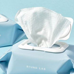 Очищувальні серветки з морською водою ROUND LAB 1025 Dokdo Cleansing Tissue 30 sheets