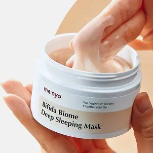 Маска нічна відновлювальна з пробіотиками Manyo Bifida Biome Deep Sleeping Mask