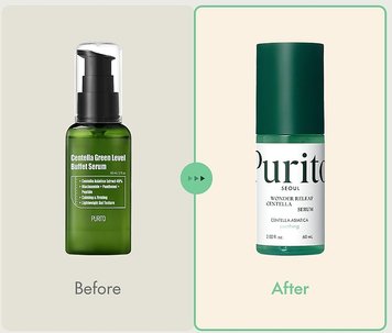 Відновлюючий серум з центелою та ніацінамідом Purito Seoul Wonder Releaf Centella Serum