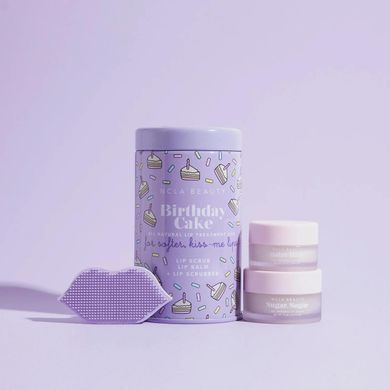 Подарунковий набір для догляду за губами &laquo;Святковий торт&raquo; NCLA Beauty Birthday Cake Lip Care Set