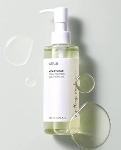 Гідрофільна олія для глибокого очищення шкіри Anua Heartleaf Pore Control Cleansing Oil