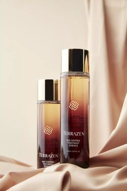 Омолоджуюча есенція для обличчя з природним комплексом проти зморшок TERRAZEN AGE CONTROL TREATMENT ESSENCE