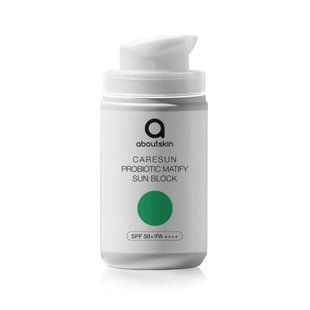 Матуючий та протизапальний сонцезахисний крем About Skin CareSun Probiotic Matify Sun Block SPF50+/PA++++