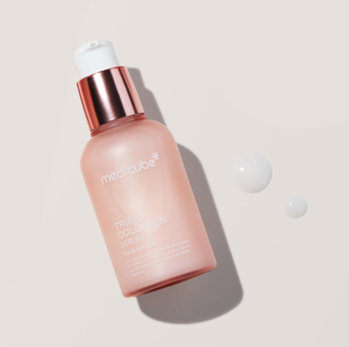 Зволожувальна сироватка з колагеном та гіалуроновою кислотою Medicube Triple Collagen Serum