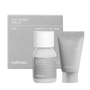 Набір мініатюр для відновлення шкіри Celimax Dual Barrier Trial Kit