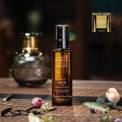 Сироватка для пошкодженого волосся з протеїнами шовку Curly Shyll Silky Oil Serum