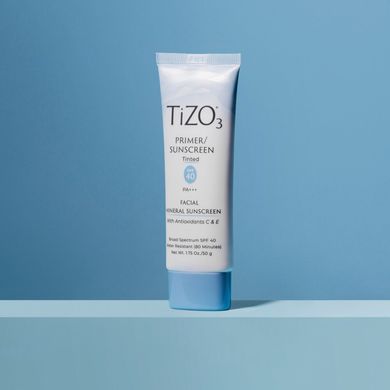 Сонцезахисний крем-праймер з відтінком TiZO 3 Facial Primer Sunscreen Tinted SPF 40 PA+++