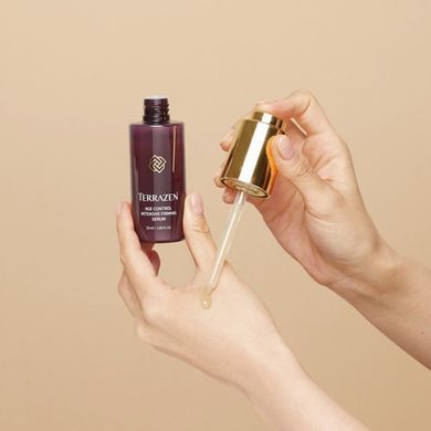 Омолоджуюча сироватка з природним комплексом проти зморшок ТERRAZEN AGE CONTROL INTENSIVE FIRMING SERUM
