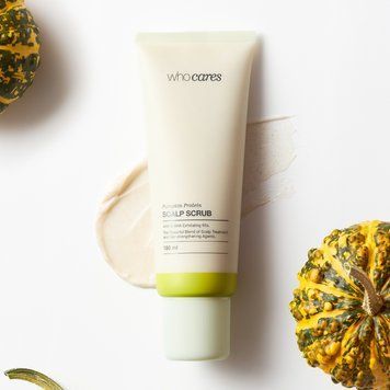 Кислотний скраб-пілінг для шкіри голови Whocares Pumpkin Protein Scalp Scrub