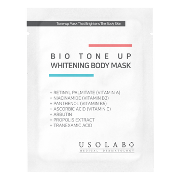 Освітлююча маска для тіла USOLAB Bio Tone Up Whitening Mask