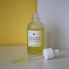 Пілінг-серум з кислотами CU Skin Dr. Solution AHA 30% BHA 0.5% Washable Peel Serum
