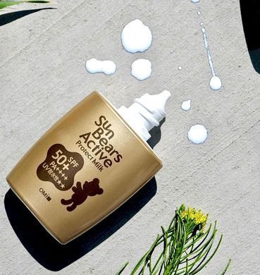 Санскрін-Молочко Актив MENTURM SUN BEARS ACTIVE PROTECT MILK SPF50