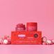 Подарунковий міні-набір для губ &laquo;Різдв&rsquo;яний м&rsquo;ятний льодяник&raquo; NCLA Beauty Peppermint Swirl Ornament Lip Care Set