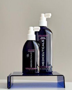 Стимулююча сироватка Mediceuticals Cellagen&trade; для росту волосся та здоров'я шкіри голови у жінок