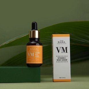 Сироватка з вітаміном C, феруловою кислотою, вітаміном Е та MSM Cos de BAHA Vitamin C Facial Serum with MSM (VM)
