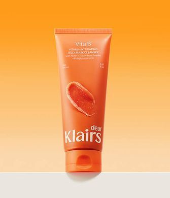 Вітамінна зволожувальна гель-маска для очищення обличчя DEAR, KLAIRS Vitamin Hydrating Jelly Mask Cleanser