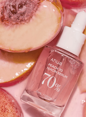 Освітлювальний серум з екстрактом персика Anua Peach 70% Niacinamide Serum