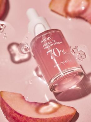 Освітлювальний серум з екстрактом персика Anua Peach 70% Niacinamide Serum