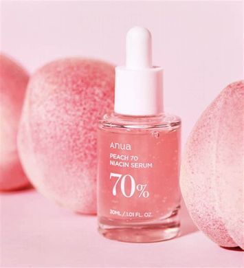 Освітлювальний серум з екстрактом персика Anua Peach 70% Niacinamide Serum