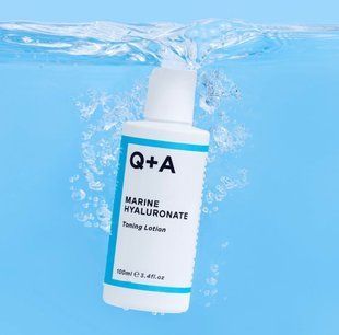 Тонізуючий лосьйон з гіалуроновою кислотою Q+A Marine Hyaluronate Toning Lotion