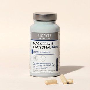 Харчова добавка для боротьби зі стресом Biocyte Magnesium Liposomal (Neuromag) 60 шт