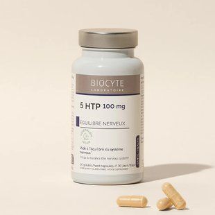 Дієтична добавка для покращення емоційного стану Biocyte 5-HTP 30 шт