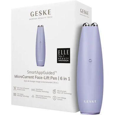 Мікрострумова ручка для підтяжки обличчя GESKE MicroCurrent Face-Lift Pen 6 в 1