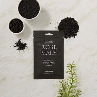 Балансуюча маска для шкіри голови з розмарином Rated Green Rosemary Balancing Scalp Pack with Charcoal