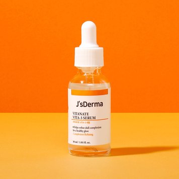 Серум для вирівнювання тону шкіри з ніацинамідом J’sDerma Vitanate VITA-3 Serum